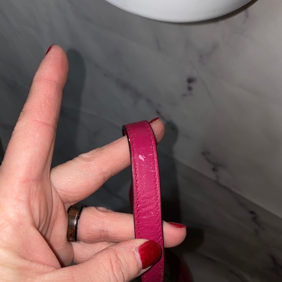 Coach Signature Canvas Stripe Leather Crossbody Bag - Picture 3 of 10